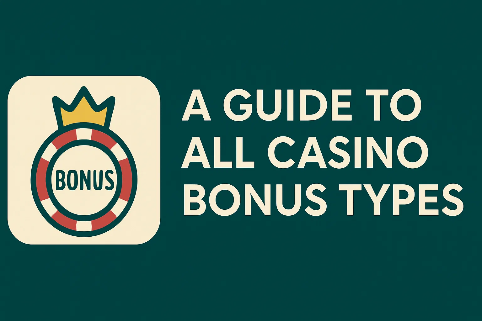 A Guide to All Casino Bonus Types