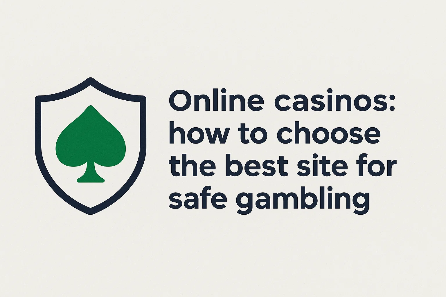 Online casinos: how to choose the best site for safe gambling