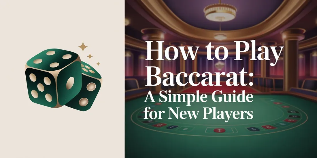 How to play Baccarat a simple guide for new players